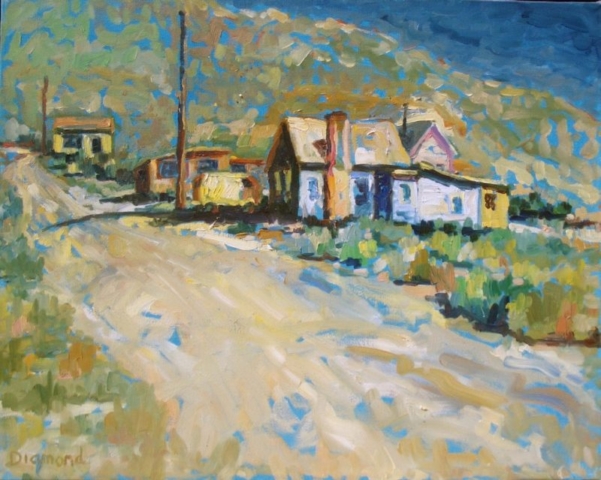 Jailbird House - Silver City painting