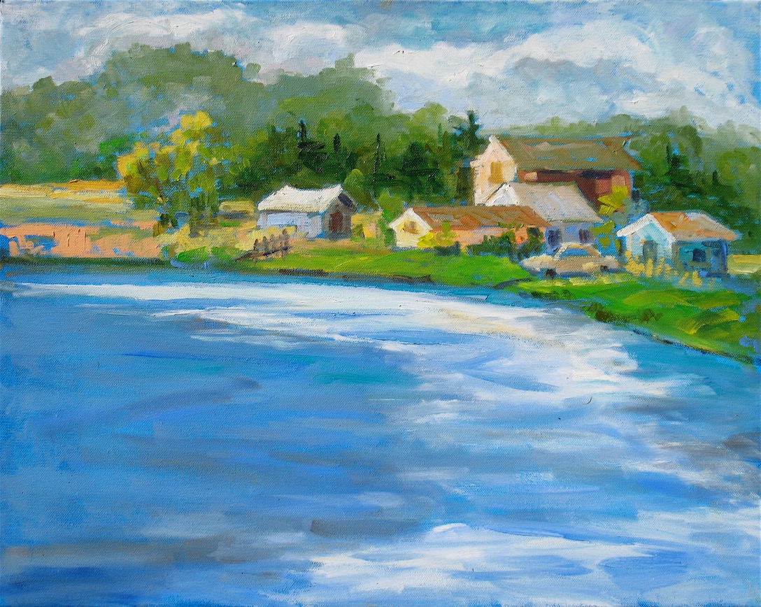 The River's Edge painting